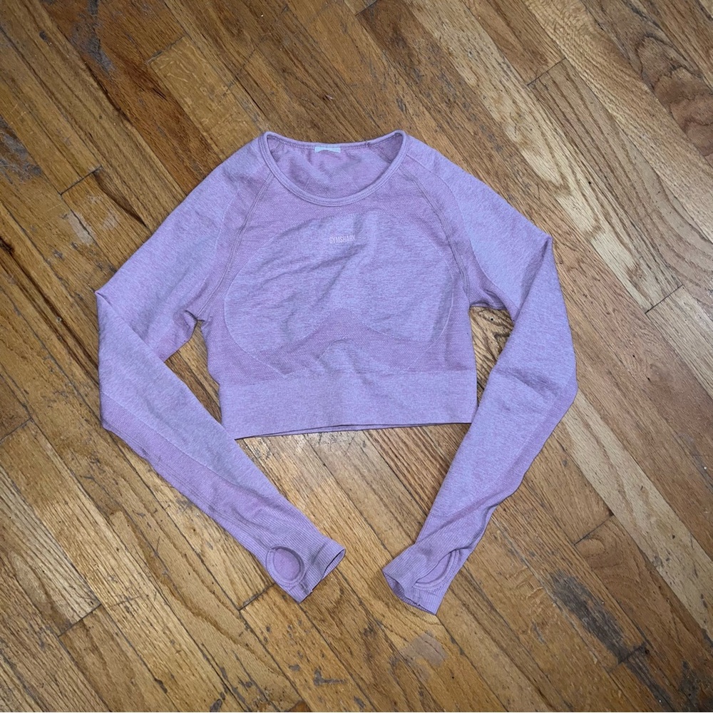 Gymshark Long Sleeve Cropped Shirt